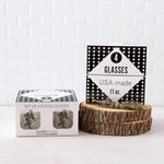 Sasquatch Rocks Glass - 11oz Whiskey Glass - 100% Lead Free - Counter Couture