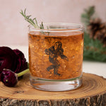 Sasquatch Rocks Glass - 11oz Whiskey Glass - 100% Lead Free - Counter Couture
