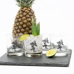 Sasquatch Rocks Glass - 11oz Whiskey Glass - 100% Lead Free - Counter Couture