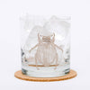Silver Scarab Beetle Whiskey Glass-Counter Couture