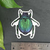 Scarab Beetle Sticker