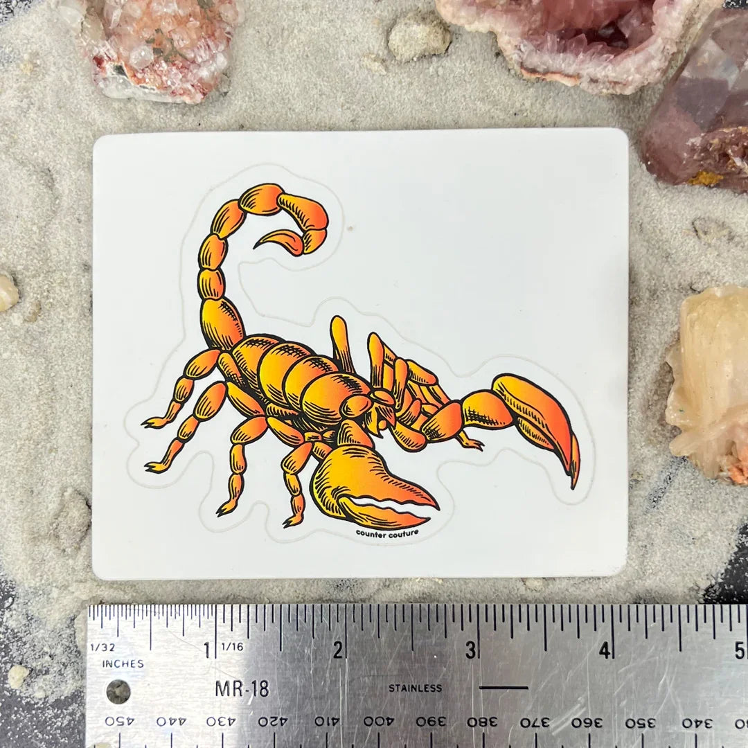 Scorpion Sticker - Counter Couture