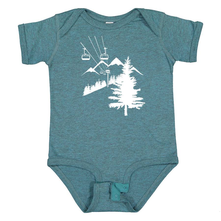 Ski Lift Baby Bodysuit - Counter Couture