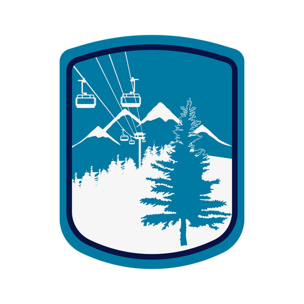 Ski Lift Sticker - Counter Couture