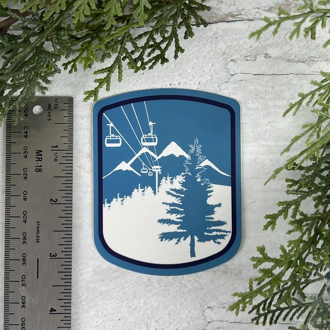 Ski Lift Sticker - Counter Couture