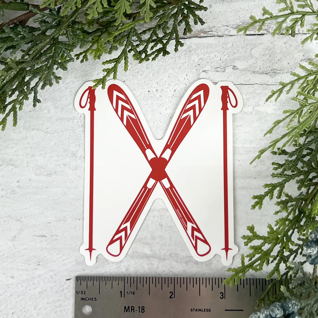 Skis Sticker - Counter Couture