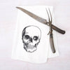 Skull Flour Sack Towel - Kitchen Towel - Counter Couture