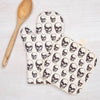 Skull Oven Mitt-Counter Couture