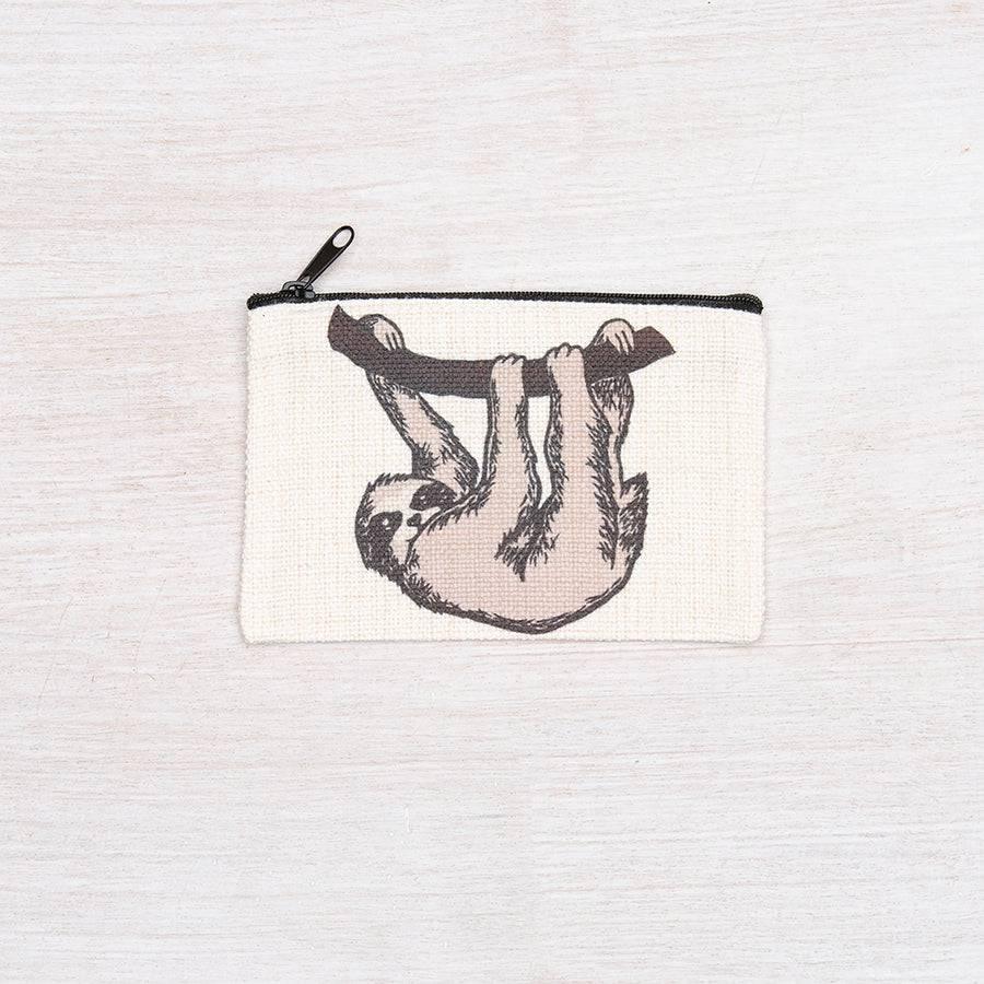 Sloth Zipper Pouch - Counter Couture