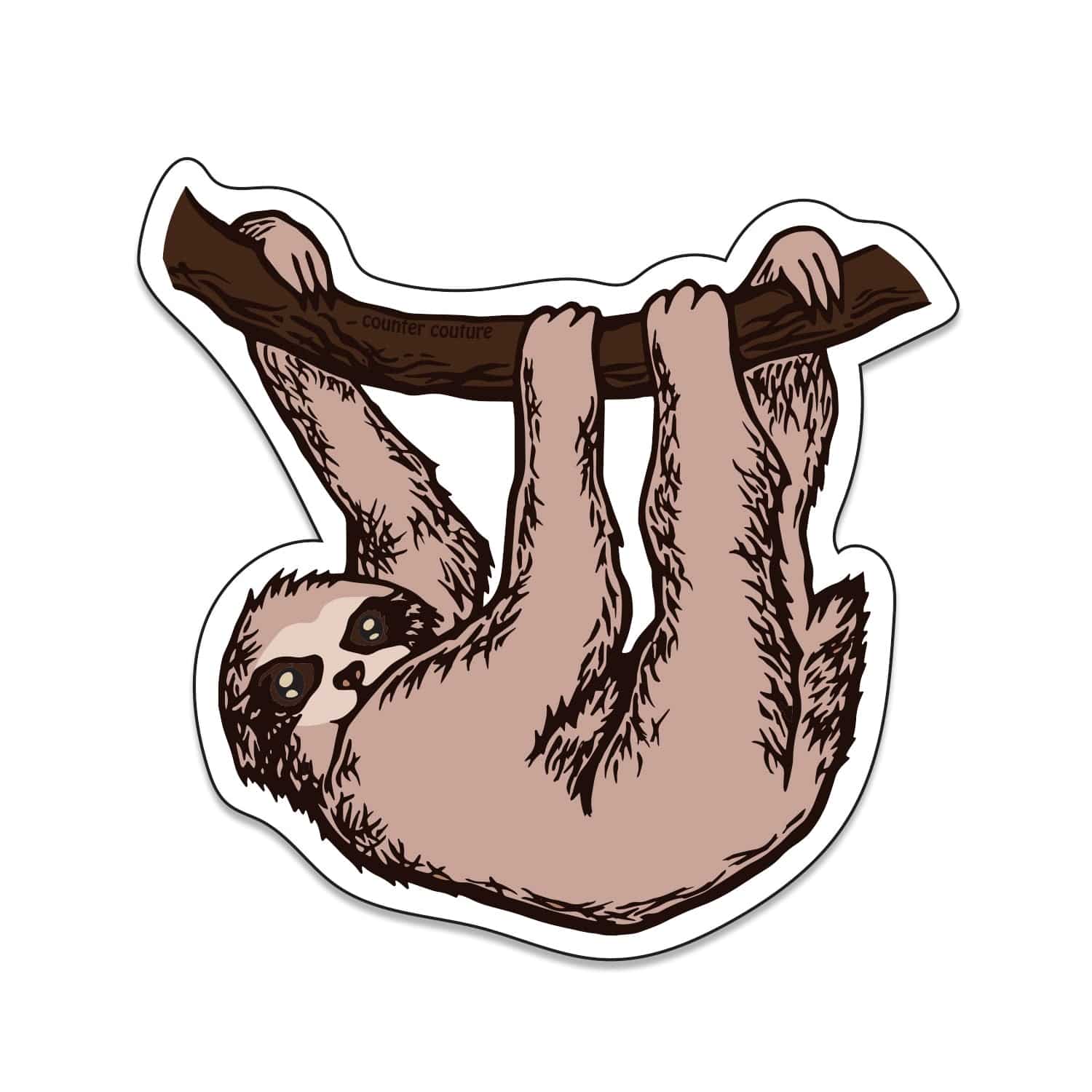 Sloth Die Cut Sticker - Counter Couture