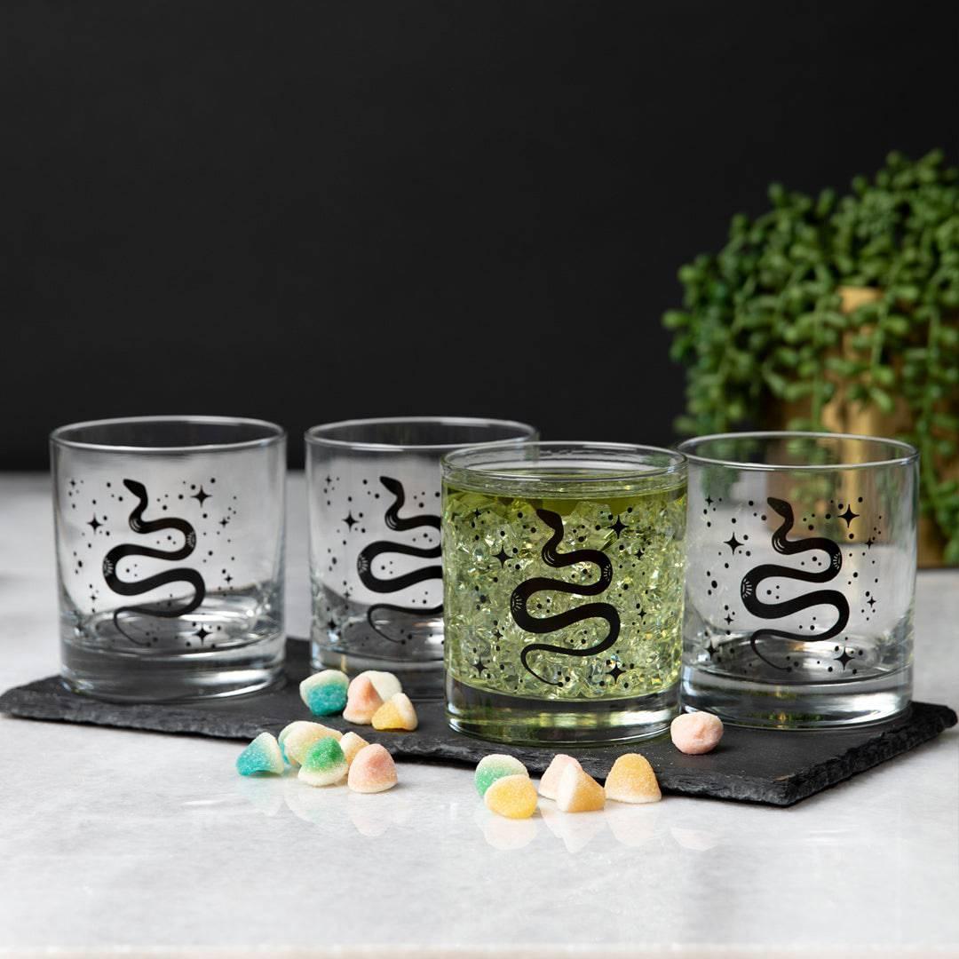 Snake Rocks Glass - 11oz Whiskey Glass - Locally Made - Counter Couture