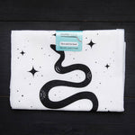 Snake Flour Sack Towel - Eco-Friendly | Hand-Drawn - Counter Couture