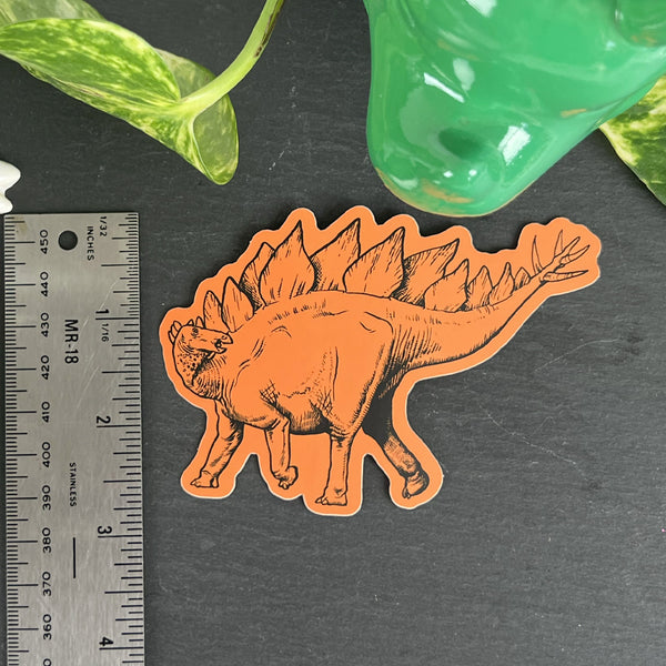 Stegosaurus Die Cut Stickers