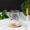 Tiger Stemless Wine Glass - Counter Couture