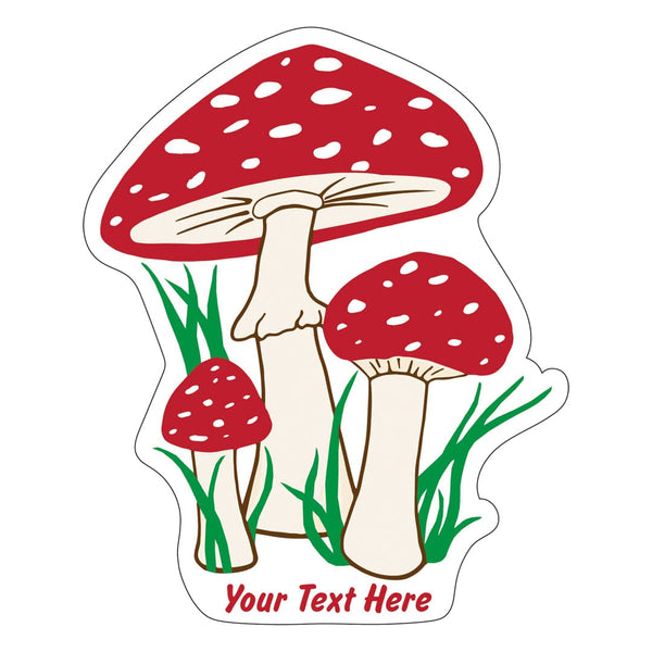 Sticker - Name Drop Toadstool - Counter Couture
