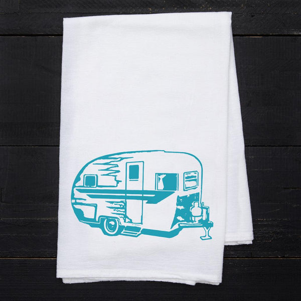 Trailer Printed Kitchen Towel - Counter Couture