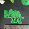 Triceratops Die Cut Sticker