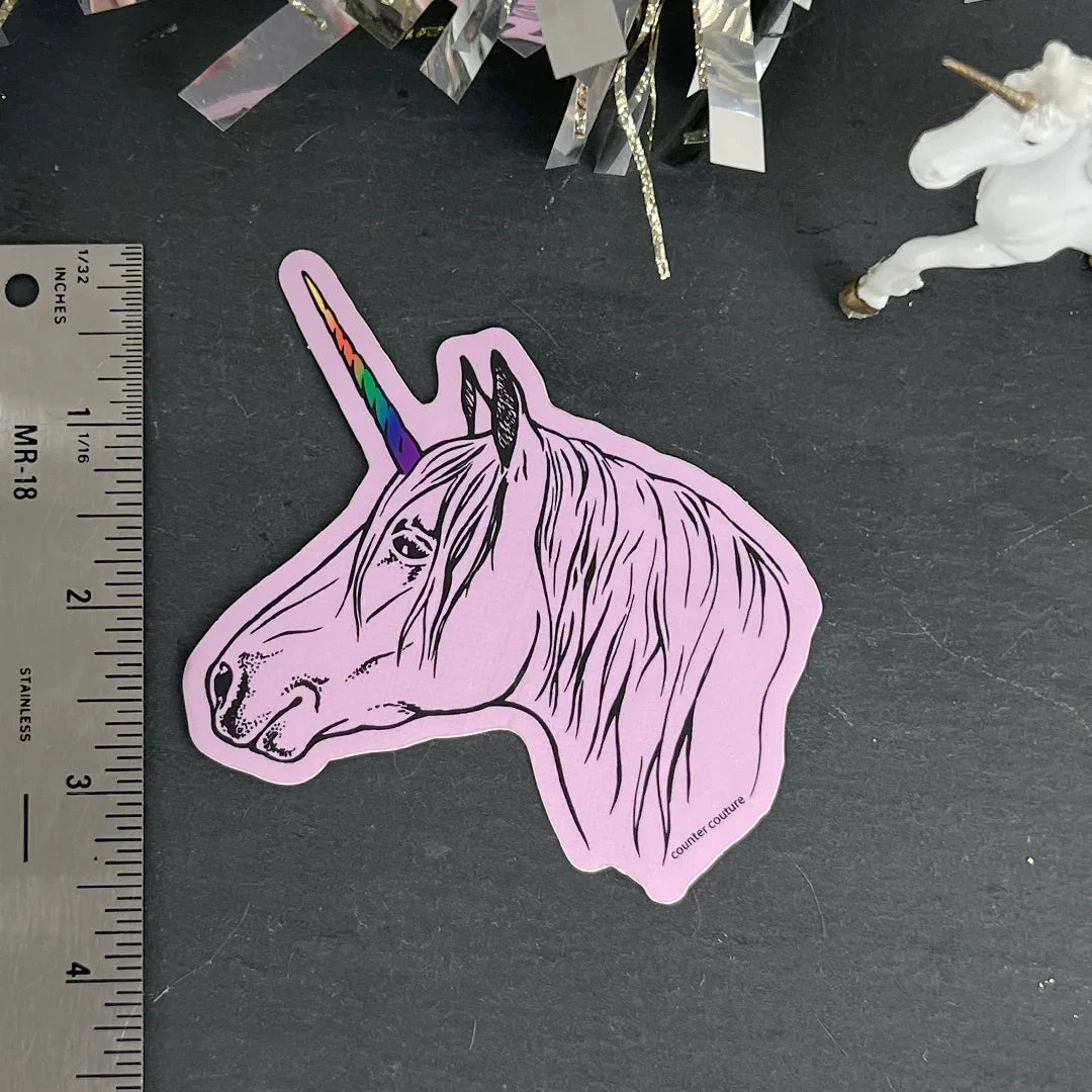 Unicorn Sticker - Counter Couture