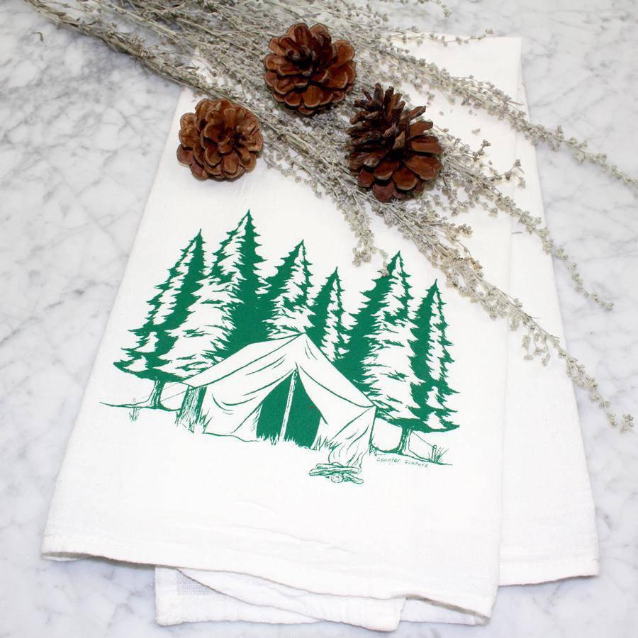 Camping Flour Sack Towel-Counter Couture