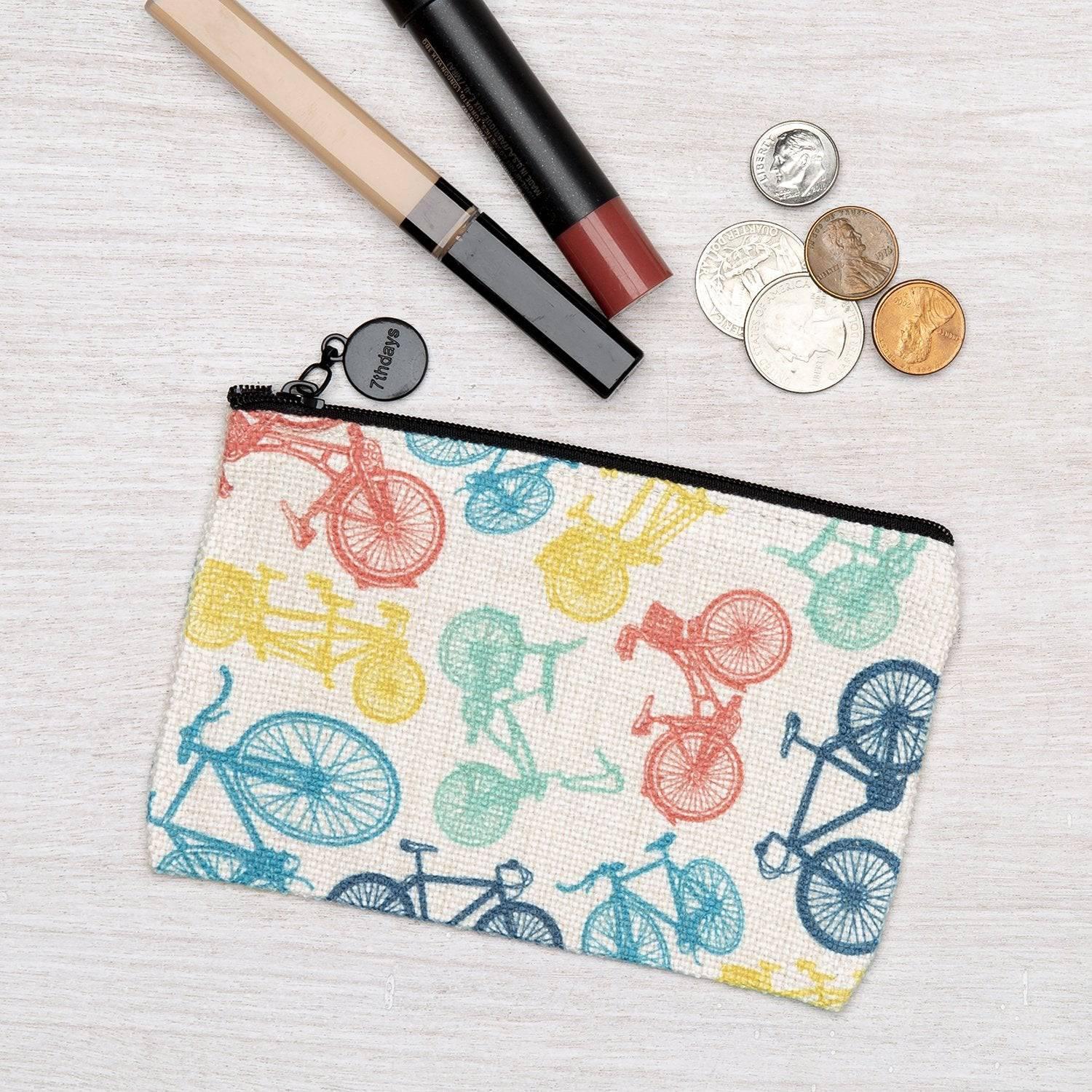 Bikes Zipper Pouch - Counter Couture