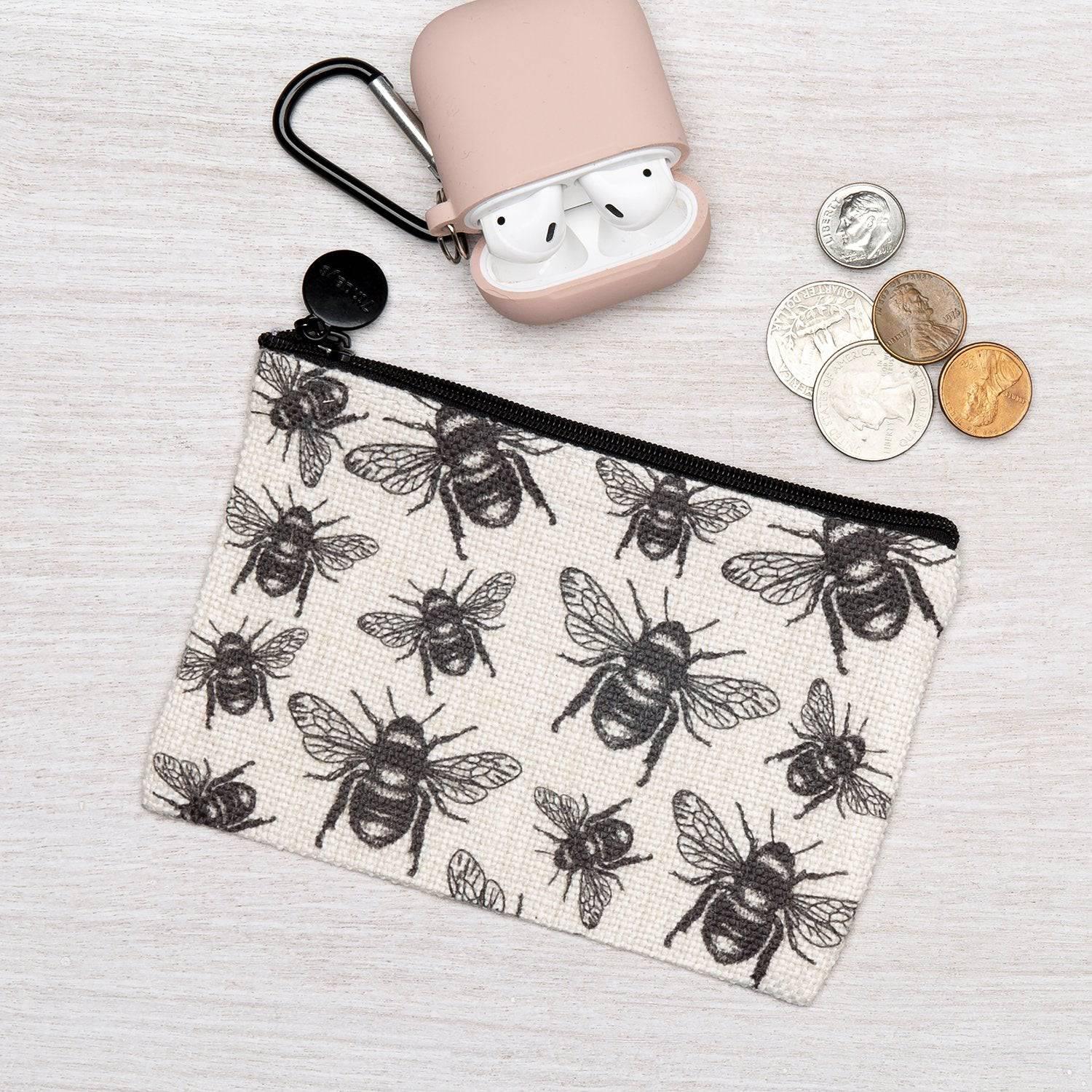Bee Zipper Pouch - Counter Couture
