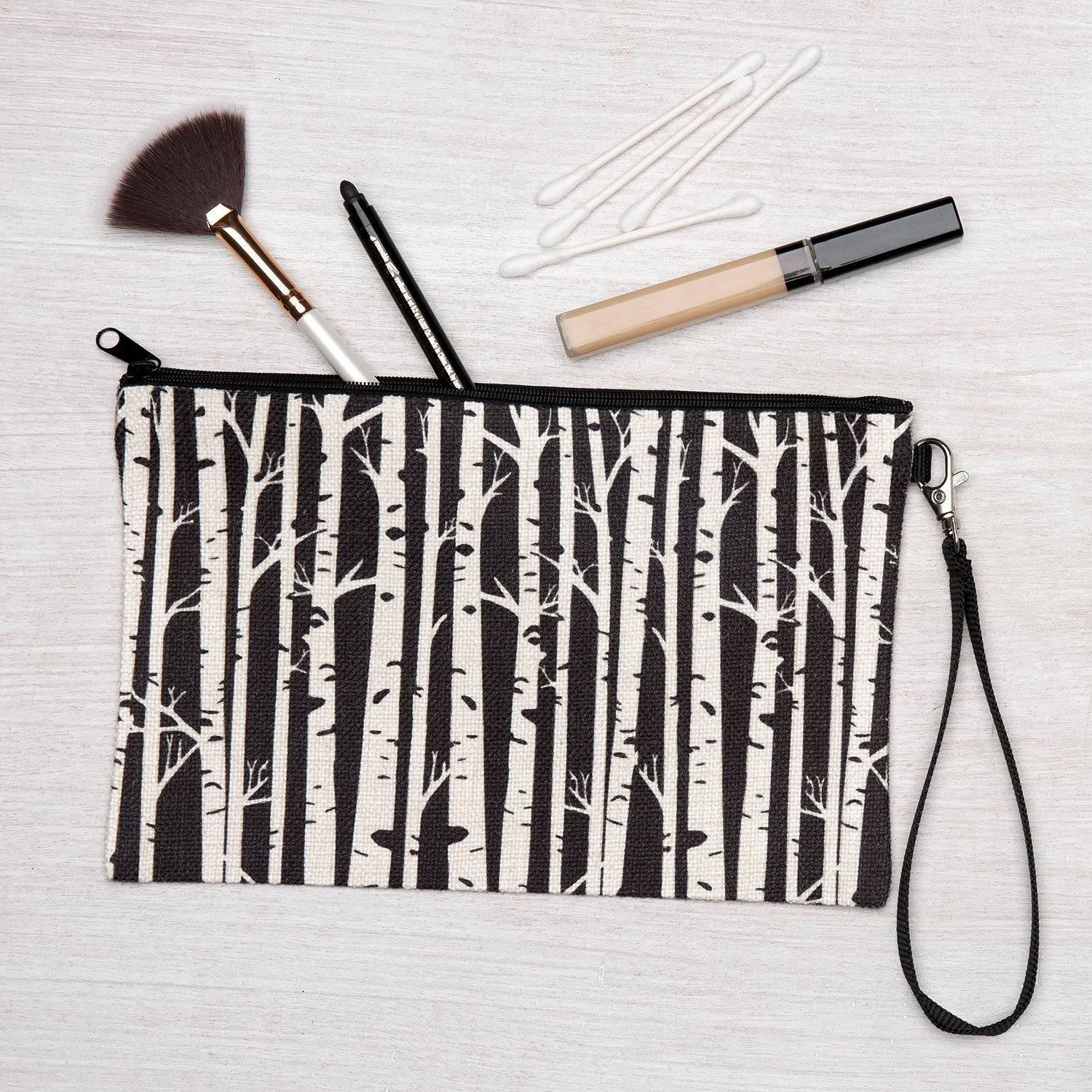 Birch Trees Zipper Pouch - Counter Couture