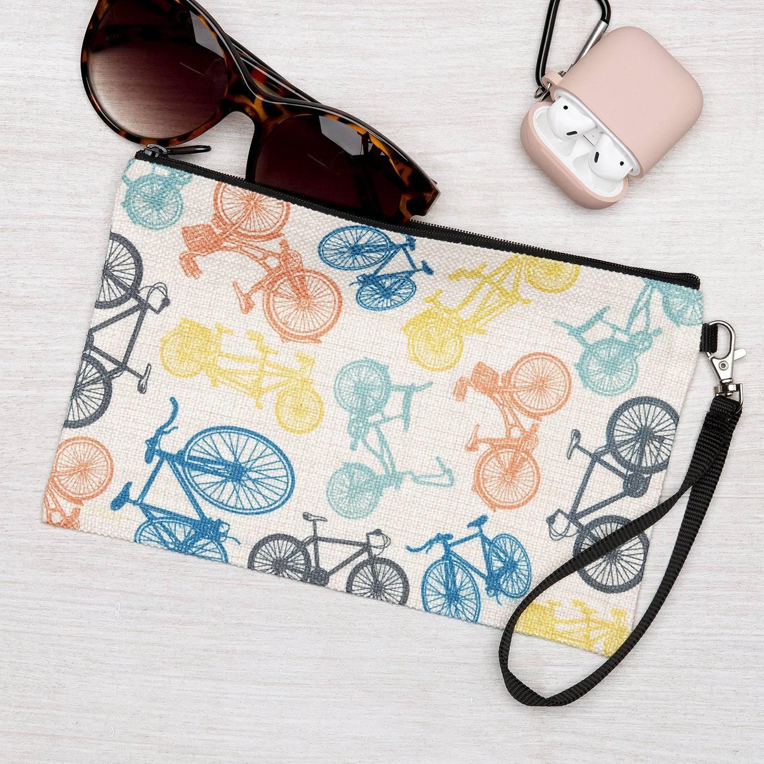 Bikes Zipper Pouch - Counter Couture