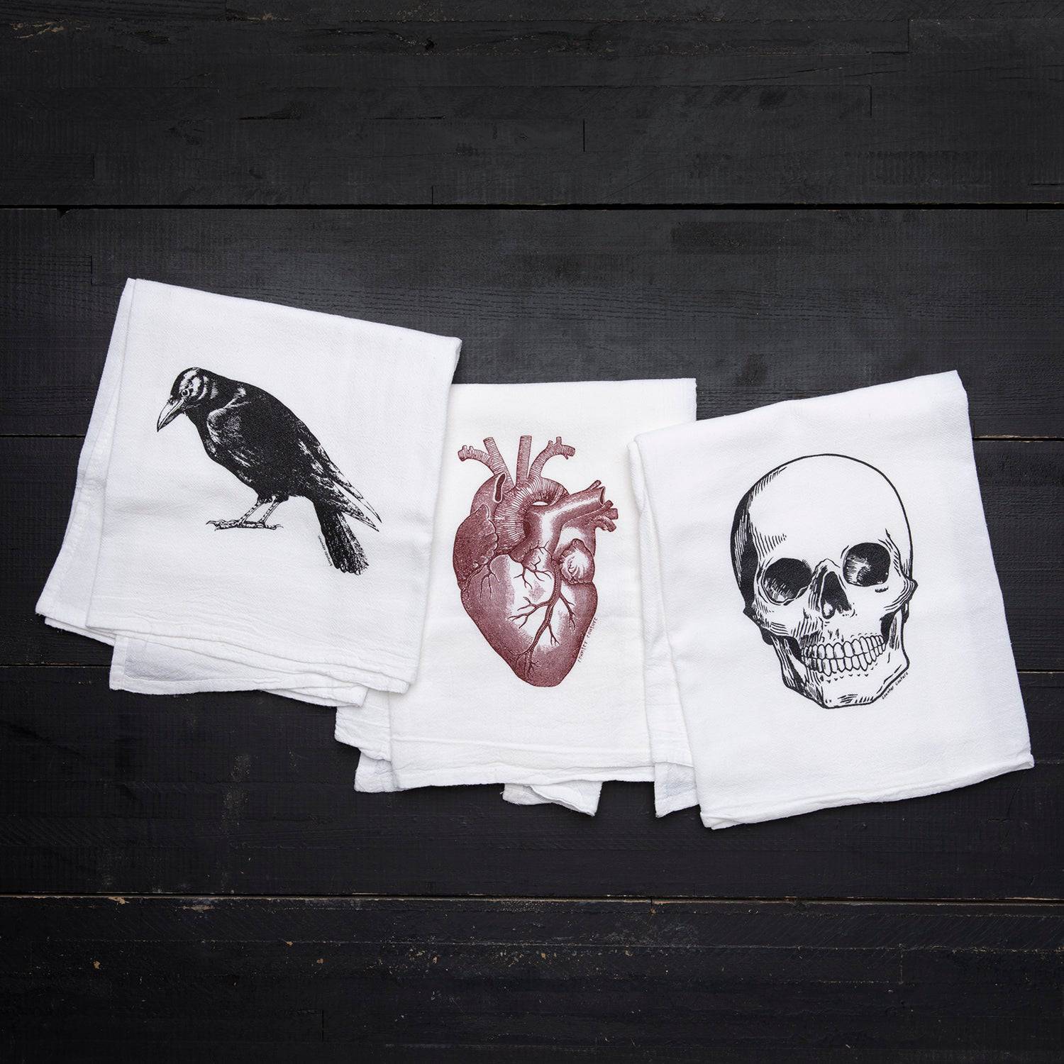 Macabre Towel Set of 3 - Counter Couture